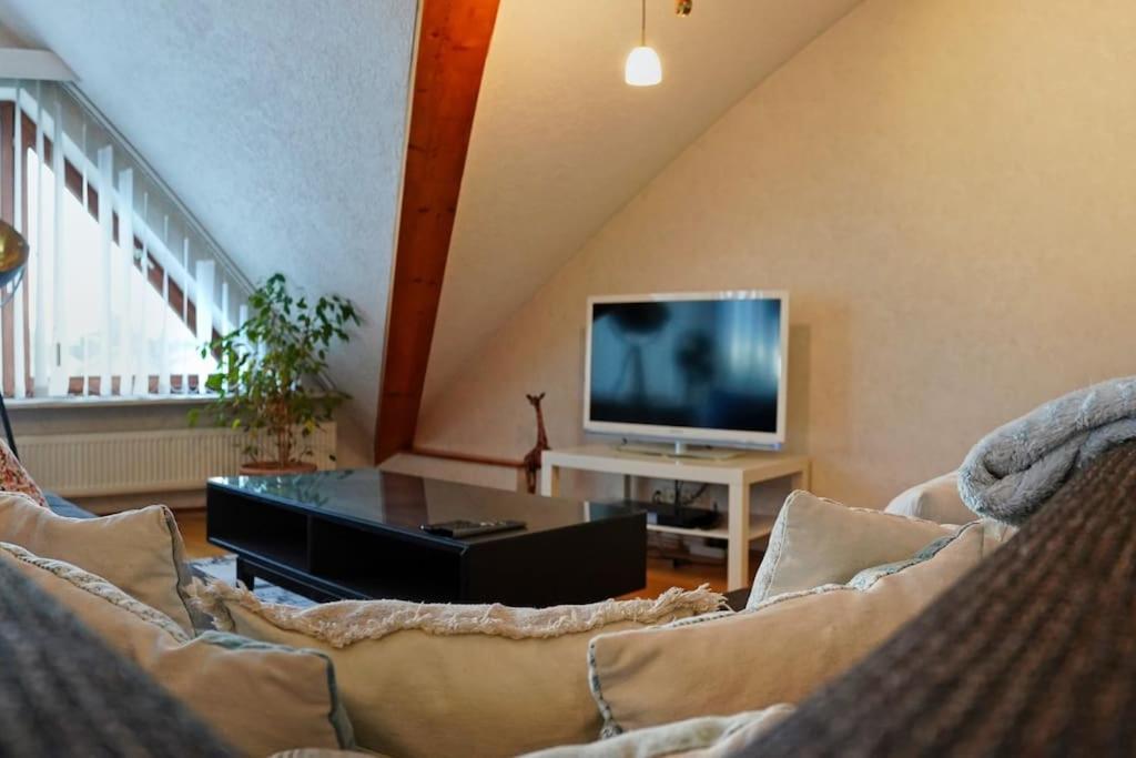 Grosse, Helle Wohnung Fuer Bis Zu 6 Personen Weinheim Exterior photo